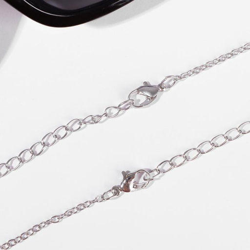 Кулоны Неразлучники горящее сердце, цвет чернёное серебро, 45 см - Tell your story фото 6