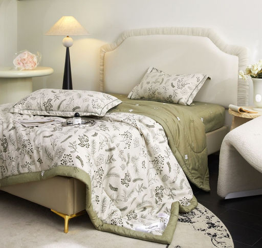 Одеяло MENCY Двухстороннее с простыней на резинке и наволочками ODMENDR013