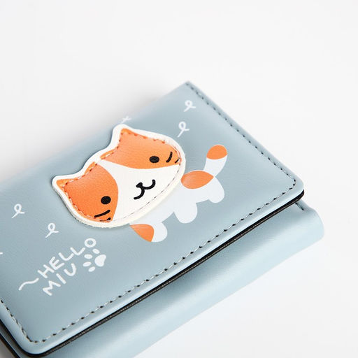 Кошелёк детский на кнопке, цвет голубой - Simaland фото 3