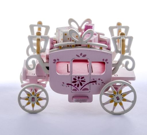 Новогодние елочные игрушки: Карета крытая 3015 - Idh фото 2