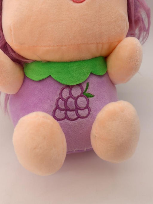 Мягкая игрушка "Fruit babies", purple, 21 см