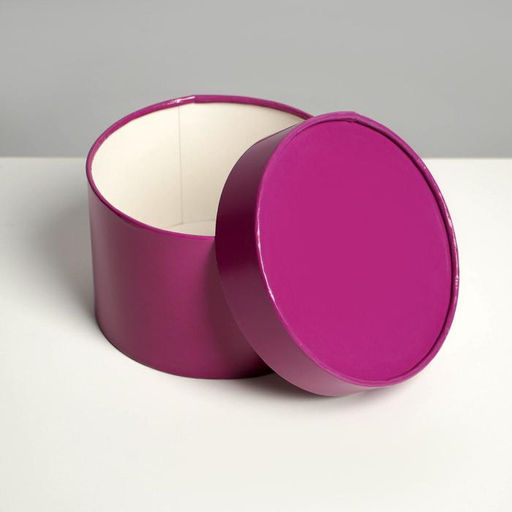 Набор шляпных коробок 3 в 1 фиолетовый, 16 х 10, 14 х 9, 13 х 8,5 см - Дарите счастье фото 3