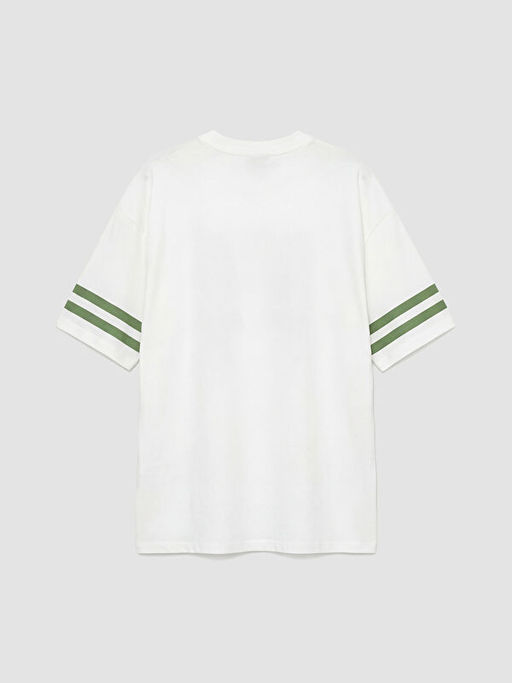 Kolu ?eritli Bask?l? K?z ?ocuk Ti??rt