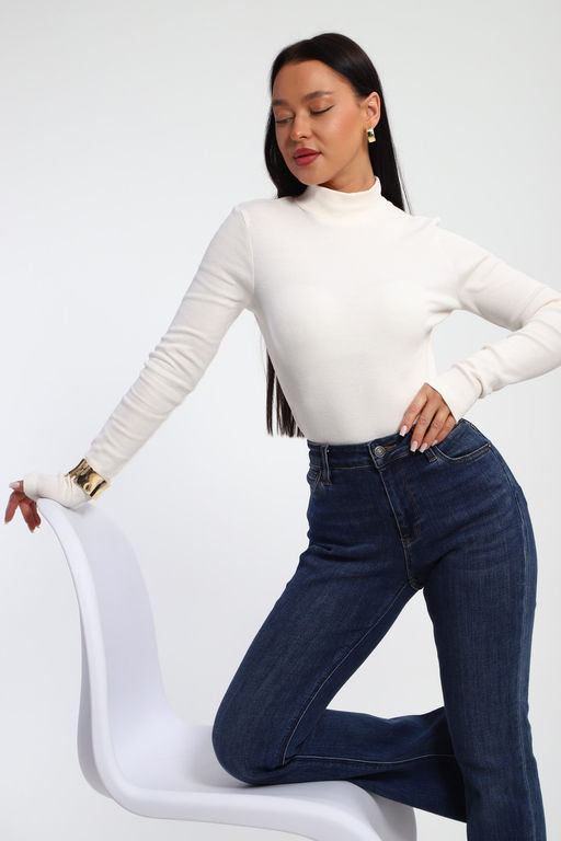 Водолазка женская с горлом теплая 32104