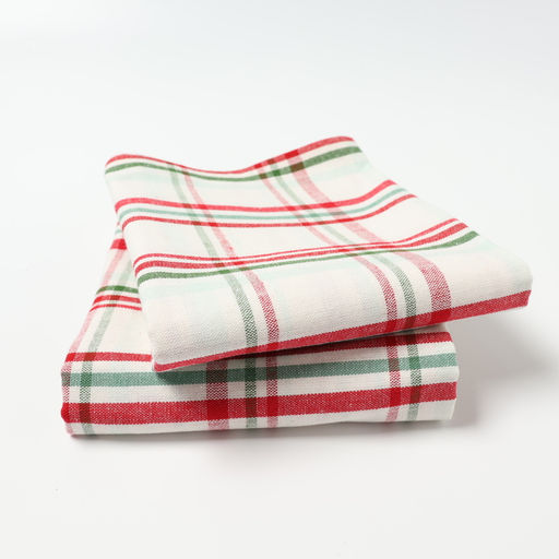 Набор новогодних полотенец Этель Cell 38х63см - 2 штуки, хлопок 100%  фото 2