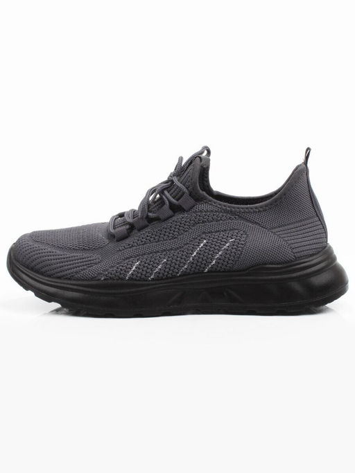 03-TEX-D01-04 DK. GREY Кроссовки летние мужские (текстиль)