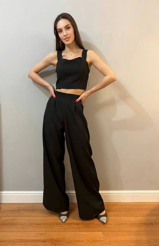 Костюм двойка: брюки палаццо и топ ТВОЁ