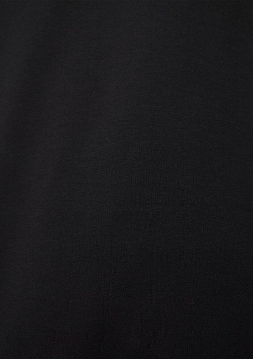 Bisiklet Yaka Siyah Basic Sweatshirt - Mavi фото 9