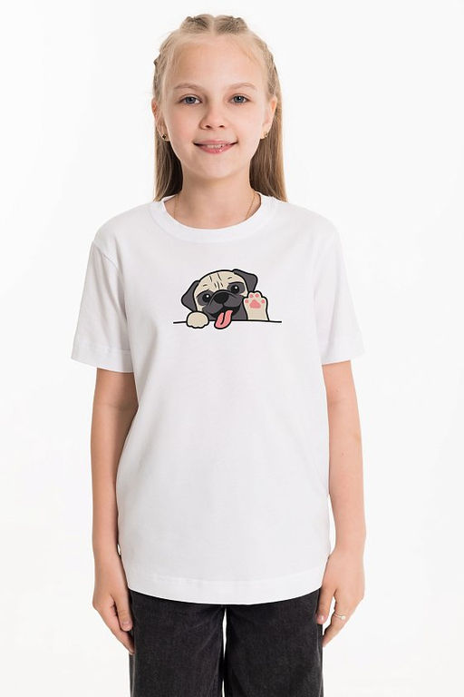 Футболка М225068Па белый