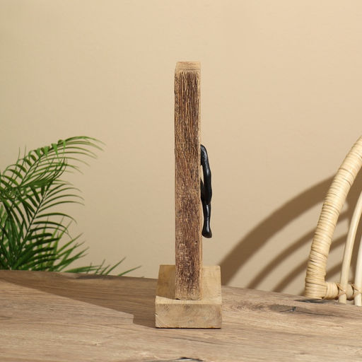 Сувенир «Раздумье», 23.5×9.5×34 см, полимерная смола, манговое дерево