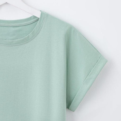 Футболка женская MIST basic, светлая олива, размер 40-42