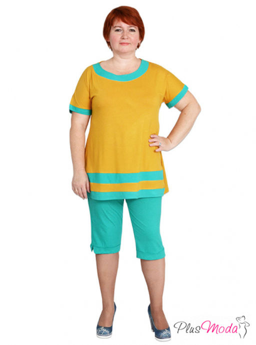 Туника Модель №82 размеры 50-72 - Plusmoda фото 4