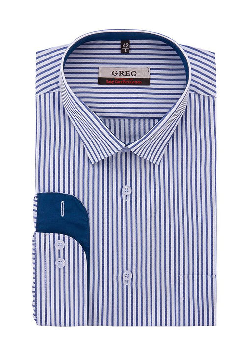 Сорочка мужская длинный рукав GREG 211/131/R/Z/1  фото 4