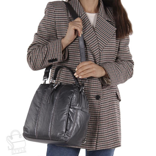 Рюкзак женский 69013-24 silver gray Velina Fabbiano - Safenta в Новосибирске