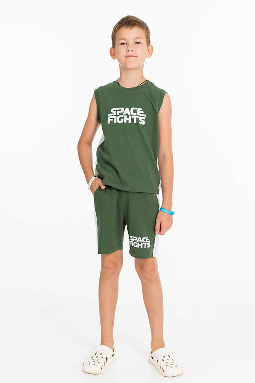 Костюм М225011Пх хаки - Елена фото 2