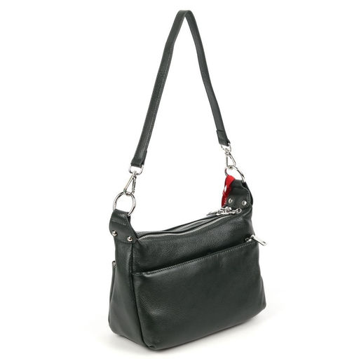 Женская кожаная сумка Sergio Valentini SV-8628 Грин  фото 3