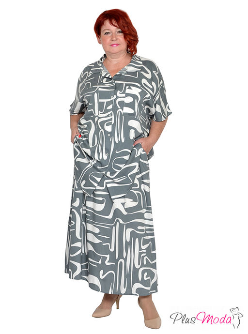 Юбка Модель №1978 размеры 44-84 - Plusmoda фото 3