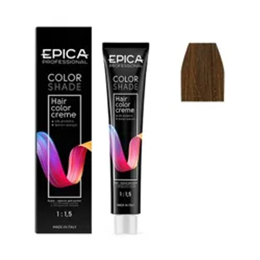 8.73 EPICA Professional COLORSHADE Крем-краска светло-русый шоколадно-золотистый, 100 мл.