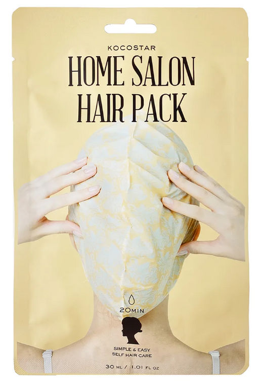 KOCOSTAR HOME SALON HAIR PACK Восстанавливающая маска-шапочка для волос