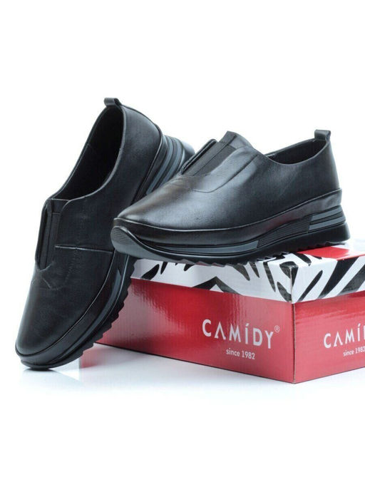 06-5012 BLACK Туфли (натуральная кожа)