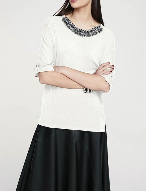 Блузка, экрю - Heine фото 6