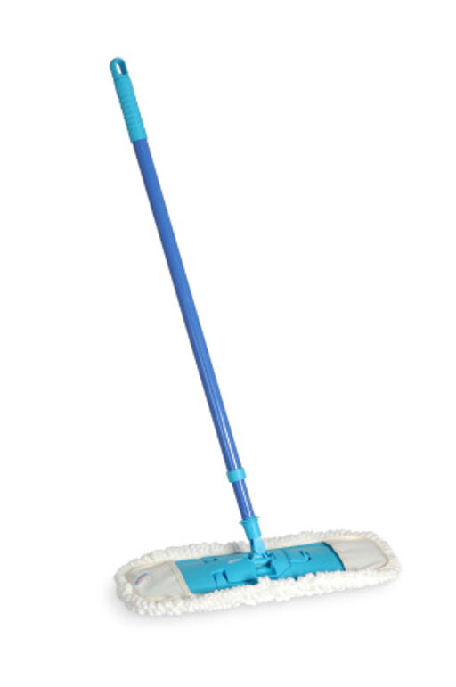 Швабра MICROWIPER EXTRA с телескоп.ручкой 140см, микрофибра