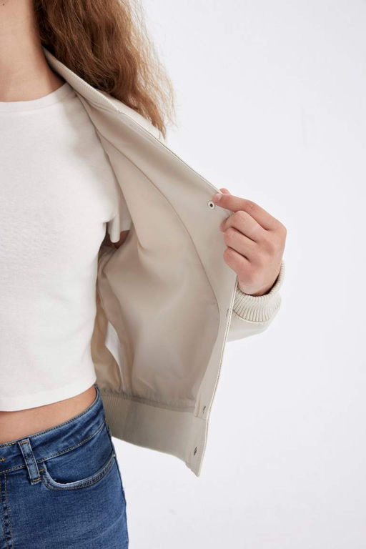 Куртка-пальто стандартного кроя - Defacto фото 6