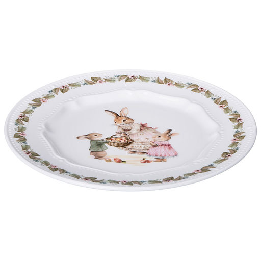 ТАРЕЛКА ЗАКУСОЧНАЯ LEFARD RABBITS FAMILY 20,5 СМ  фото 4