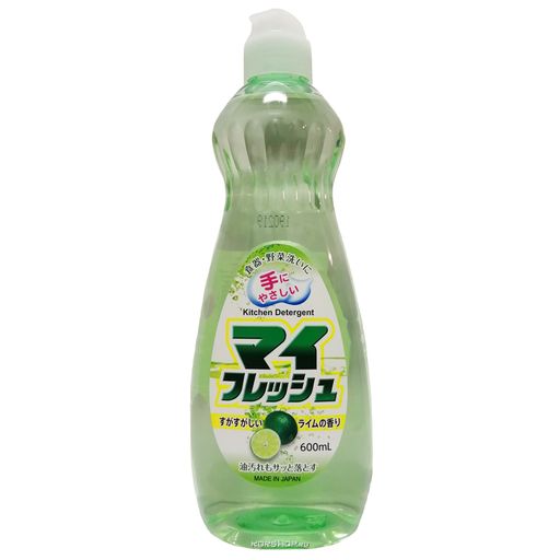 Жидкость для мытья посуды с ароматом лайма Fresh Rocket Soap, Япония, 600 мл Акция