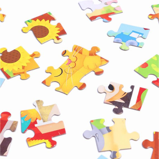 Пазлы детские День на ферме, 60 элементов - Puzzle time фото 3