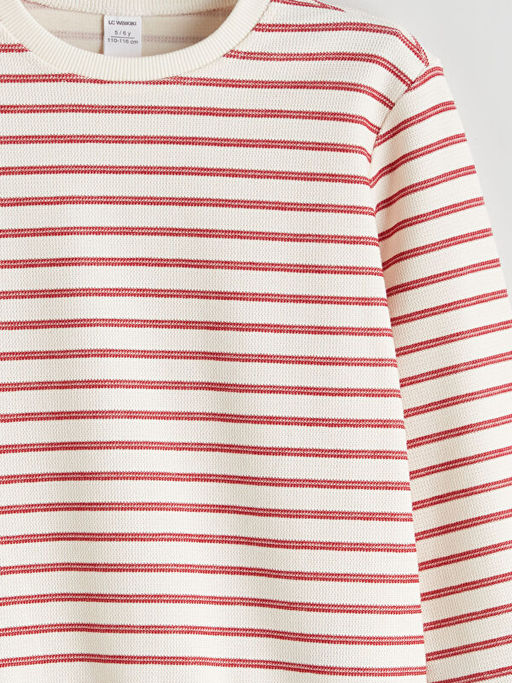 Bisiklet Yaka Erkek ?ocuk Sweatshirt