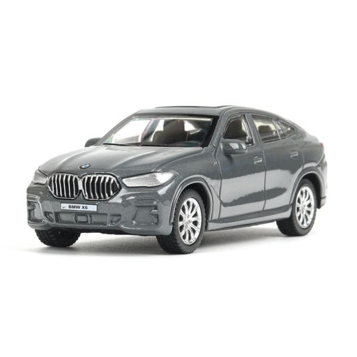Машина металл BMW X6 10,5 см, (мокрый асфальт) инерц,