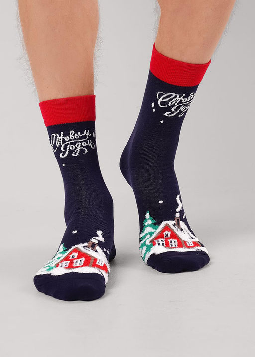 (CLE) К6556Л носки муж. НГ (ЧЗ)