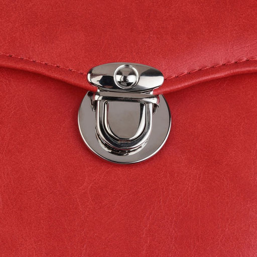 Цена за 3 шт. Застёжка для сумки, 3.8 × 3.8 см, цвет серебряный