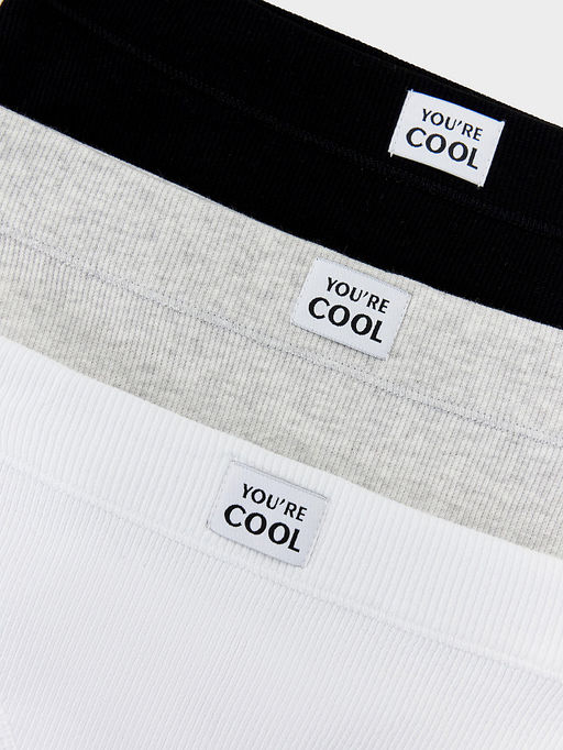 Трусы женские слипы мультипак (3 шт.) в белом цвете - Mark formelle фото 10