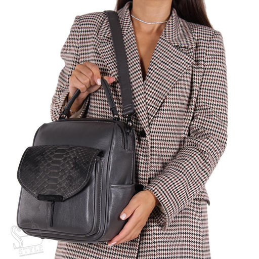 Рюкзак женский 69088-3 d.gray Velina Fabbiano-Safenta/50 в Новосибирске