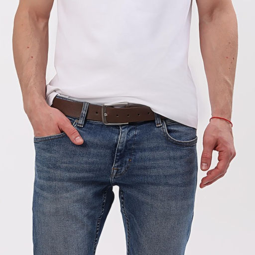 Пряжка для ремня, 6×5 см, 40 мм, цвет серебряный