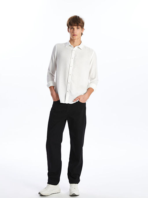 Baggy Fit Erkek Jean Pantolon