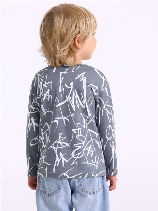 лонгслив 1ПДЛД4653001н - Апрель фото 3