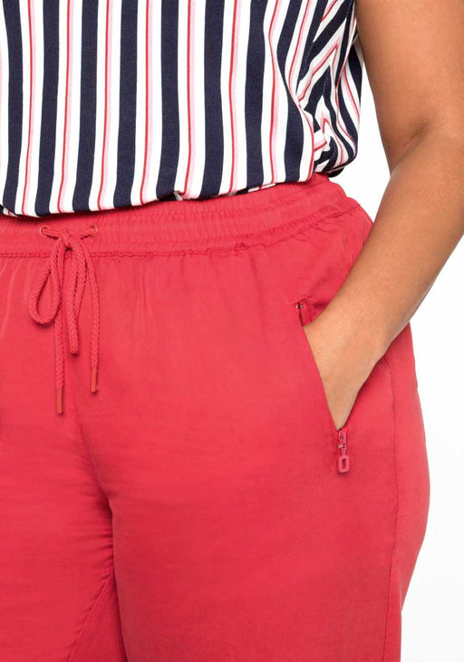 Брюки, красные - Sheego фото 8