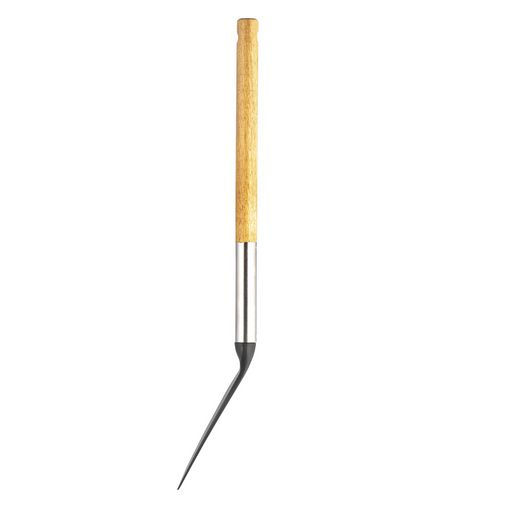 LR07-101 LARA Лопатка нейлон, ручка деревянная (акация), стальной больстер  фото 3