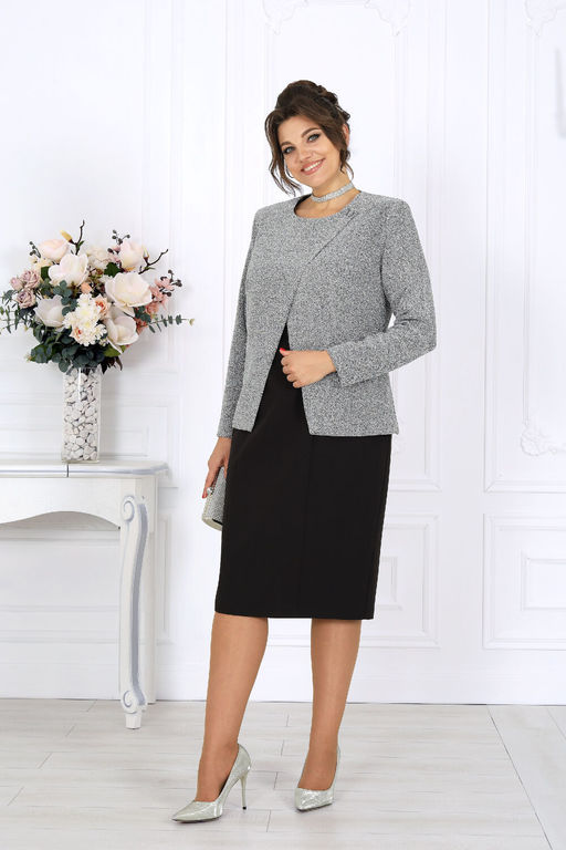 Костюм Ninele 6085 серебро