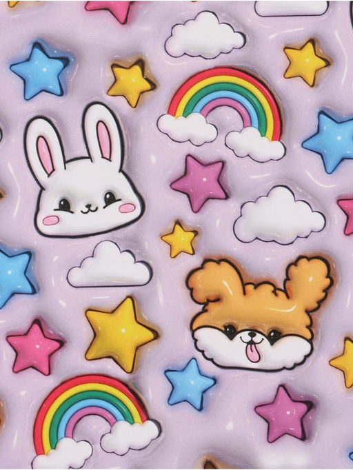 Цена за 10 шт. Бумага упаковочная глянцевая «Праздник», 70 × 100 см