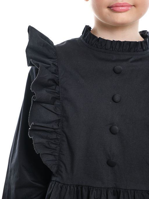 Платье черное нарядное для девочки 33-24251 черный - Mini maxi фото 15