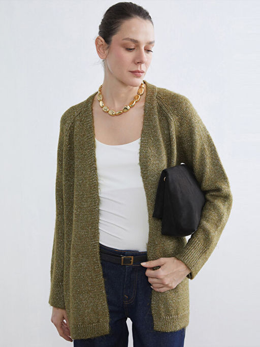 ?al Yaka Oversize Kad?n Triko H?rka