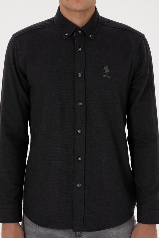 Erkek Siyah Uzun Kollu G_mlek - U.s. polo assn фото 6