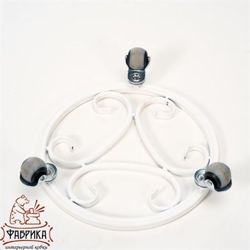 Подставка для цветов напольная 21-002W - Фабрика интерьерной ковки фото 3