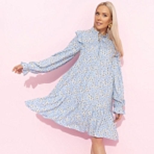 Платье в стиле бохо, Тонкий комплимент (голубое) - Charutti фото 18