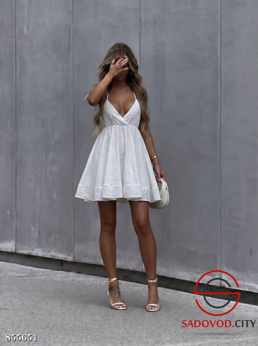 Платье женское из хлопка - Fiona фото 3