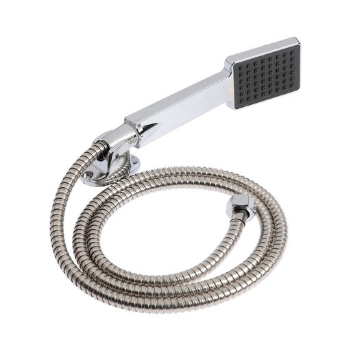 Смеситель для ванны ZEIN Z2245, короткий излив, картридж 35 мм, с душевым набором, хром